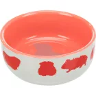 Trixie 60732 Ceramic Bowl színes kerámia tál tengerimalacok részére (250ml /Ø11cm)
