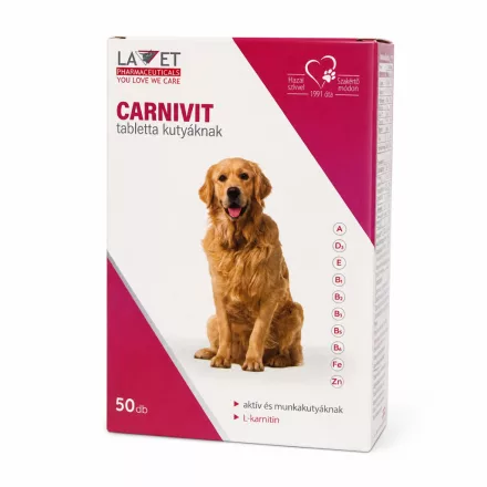 Lavet Carnivit tabletta kutyának 50x