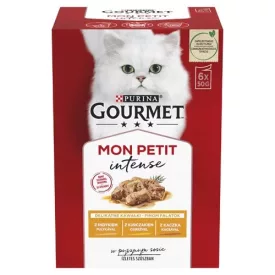 Gourmet Mon Petit  szárnyas nedves macskaeledel 6x50g
