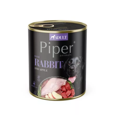 Piper Adult Rabbit&apple (nyúl és alma) konzerv 800g