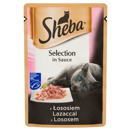 Sheba Selection alutasakos eledel lazaccal 85g