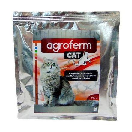 Agroferm Cat probiotikum 100g lejárat közeli