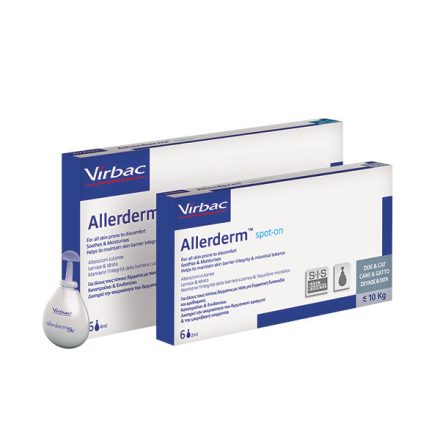 Allerderm spot-on 10kg alatt 6x2ml ampulla/doboz