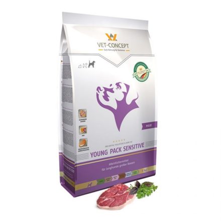 Vet-Concept Young Pack Sensitive Maxi kutyatáp fiatal kutyáknak 5kg