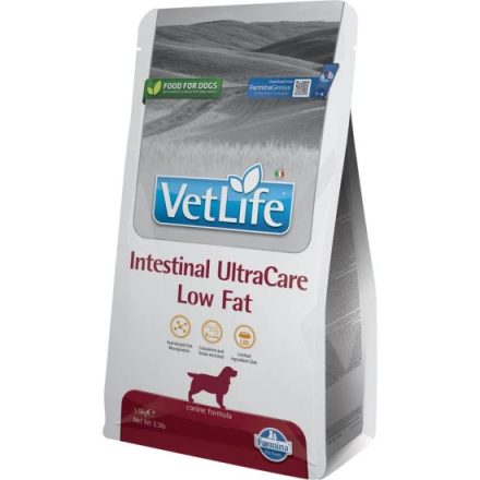 Vet Life Natural Diet Dog Intestinal Ultracare Low Fat gyógytáp kutyák részére 1,5kg