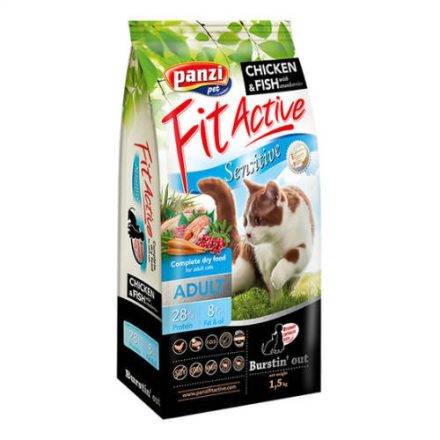 FitActive Cat Sensitive Adult száraz eledel 1,5kg