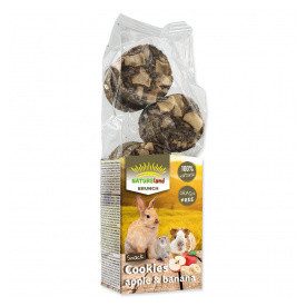   Nature Land Brunch - gabonamentes keksz almával és banánnal rágcsálók részére 120g