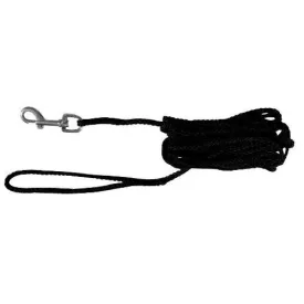   Trixie 19771 Tracking Leash - követő póráz - fekete - (15m/Ø5mm)