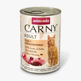 Animonda Carny Adult pulyka csirkemáj 400g (83824)