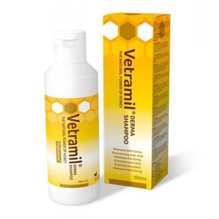 Vetramil Derma sampon 150ml orvosi mézzel