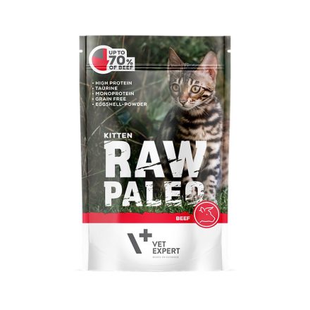 Raw Paleo Kitten marha alutasak 100g