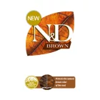 N&D Brown Dog bárány, spirulina & sárgarépa adult mini száraz kutyatáp 2kg