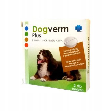 Dogverm Plus Tabletta kutyák részére 2db