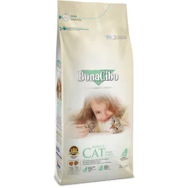   Bonacibo Cat Bárány, szardella, rák és rizs száraz macskaeledel 5kg