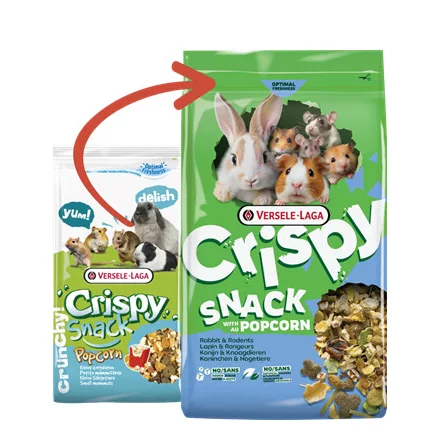 Versele-Laga Crispy snack Popcorn 550g (461815)