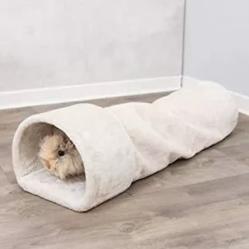   Trixie 63102 Cuddly Tunnel - Plüss bújócső kistestű rágcsálók részére (27x21x80cm)