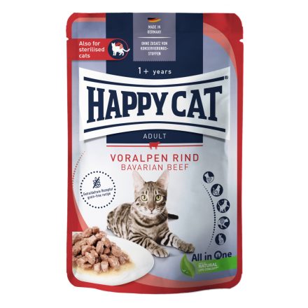 Happy Cat Culinary Voralpen Rind alutasakos eledel - Marha 20*85g