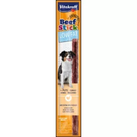   Vitakraft Beef Stick marha, sertés, pulyka -low fat- jutalomfalat - kistestű kutyák részére (12g)
