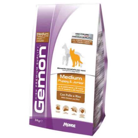 Gemon Dog Puppy csirke-rizs száraztáp kölyökkutyának 20kg