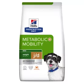   Hill’s PD Canine Metabolic + Mobility Mini kutyaeledel kistestű kutyáknak csirkével 1kg