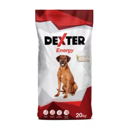 REX DEXTER Energy szárazeledel kölyök és felnőtt kutyáknak 20kg