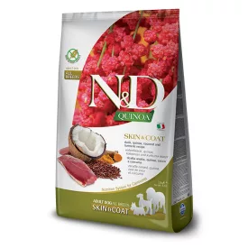   N&D Dog Quinoa Adult Medium&Maxi Skin&Coat (bőr&szőr) kacsa és kókusz száraz kutyatáp 7kg