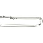 Trixie 1971216 CityStyle Adjustable Lead - állítható póráz (PVC bevonattal) kutyák részére S-M (2m/13mm), világosszürke