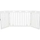 Trixie 39456 Dog Barrier - biztonsági kutyarács (3 részes, fehér) 82-124x61cm