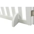 Trixie 39456 Dog Barrier - biztonsági kutyarács (3 részes, fehér) 82-124x61cm