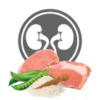 Exclusion Veterinary Diet Cat Renal Phase I. Pork&Pea and Rice gyógytáp macskának 300g