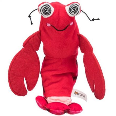 Trixie 45825 Wiggly Shrimp - vergődő rák játék macskák részére (23cm)