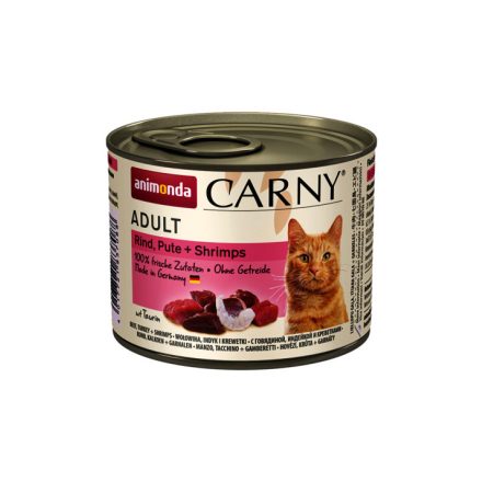 Animonda Carny Adult marha-pulyka-garnéla 200g (83708)