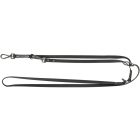 Trixie 1971201 CityStyle Adjustable Lead - állítható póráz (PVC bevonattal) kutyák részére S-M (2m/13mm), fekete