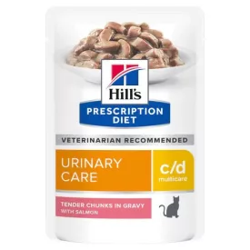 Hill's PD Feline c/d Pouches Salmon alutasak 85g