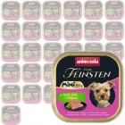Animonda Vom Feinsten Adult Mini Rind, Ente,Oregano (marha,kacsa,oregánó) alutálkás eledel felnőtt kistestű kutyának 32x100g (82361)
