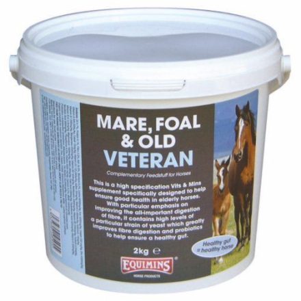 Equimins Veteran Supplement – Veterán kiegészítő 2kg zsákos 