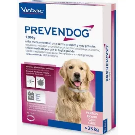   Virbac Prevendog szúnyog és kullancs elleni nyakörv nagy- és óriás testű kutyáknak 1db (75cm) lejárat közeli