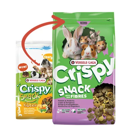 Versele-Laga Crispy Snack with Fibres 1,5kg (461813)