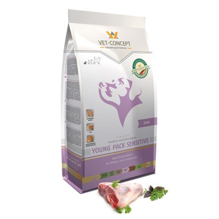 Vet-Concept Young Pack Sensitive Mini kutyatáp fiatal kutyáknak 3kg