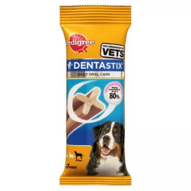   Pedigree DentaStix 7db Mono Large -jutalomfalat kutyák részére 270g