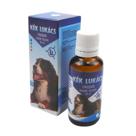 Kék Lukács cseppek kutyák részére 30ml