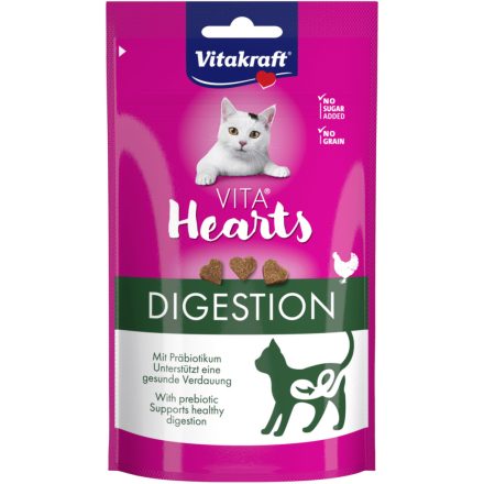 Vitakraft Vita® Hearts Digestion jutalomfalat macskáknak 40g