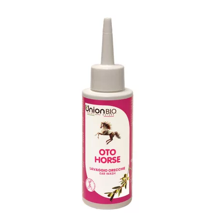 UnionBio OTO HORSE fültisztító oldat lovak számára 100ml