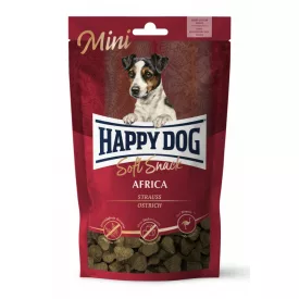   Happy Dog Soft Snack Mini Africa - jutalomfalat kutyák részére 100g