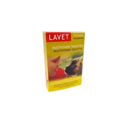 Lavet Multivitamin tabletta kutyáknak 50db