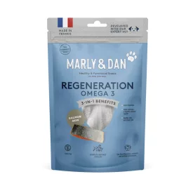   Marly & Dan Salmon Skin Regeneration Omega3 jutalomfalat kutyáknak 60g