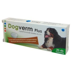 Dogverm Plus Tabletta kutyák részére 20db