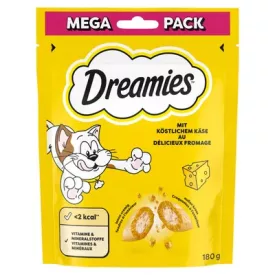 Dreamies Mega Pack Töltött sajtos falatkák 180g