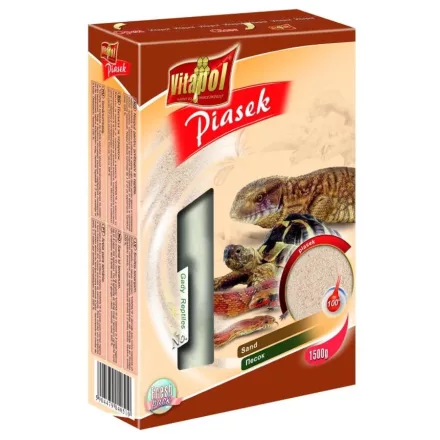 Vitapol Terra Nature - terrárium homok hüllőknek és kétéltűeknek 1,5kg