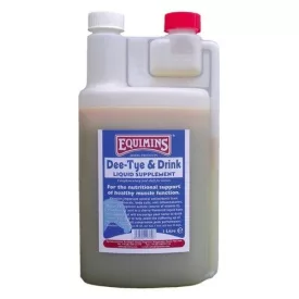  Equimins Dee-Tye & Drink Liquid – Izomláz “Tying-up” szindróma elleni oldat 1liter